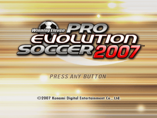 Winning Eleven Pro Evolution Soccer 2007 screenshot 5 for Playstation 2